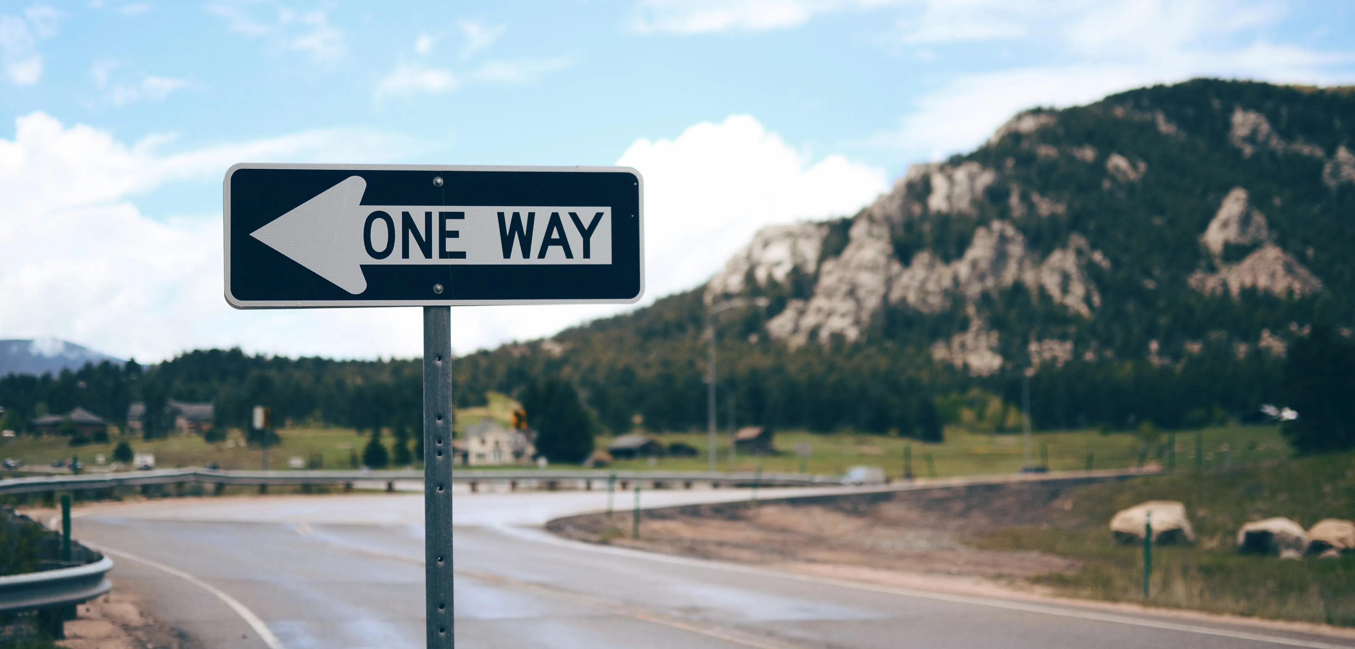 One way